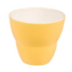 Чашка 250 мл кофейная без ручки желтая d 9 см h8 см Barista (Бариста) P.L. [6]