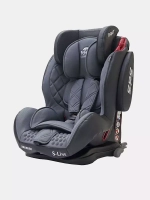Автокресло BH12312i "THUNDER" Ultra isofix SPS группа 1-2-3  (9-36 кг) grey