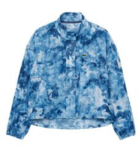 Женская теннисная куртка Lacoste Lightweight Crocodile Print Tennis