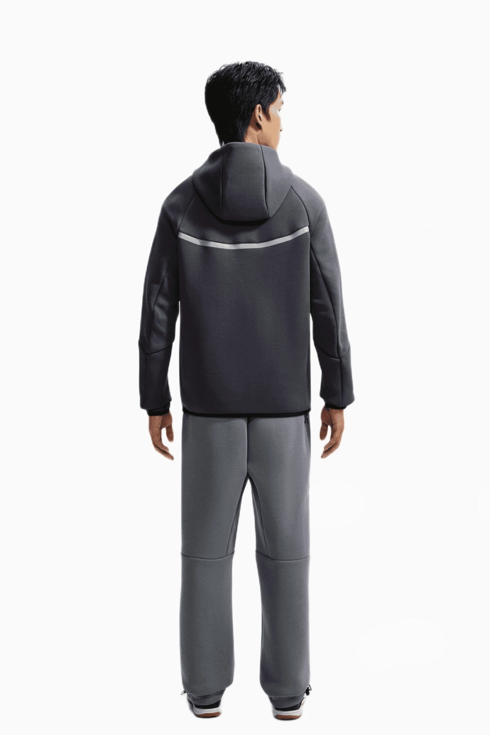 Кофта Nike PSG 26/27 Tech Fleece Windrunner - серый