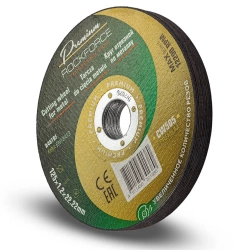 Круг отрезной по металлу 125x1,2x22,2мм(10шт к-т) RockFORCE RF-CW505 PREMIUM[10шт к-т]