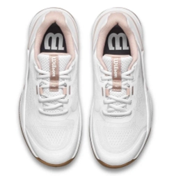 Детские теннисные кроссовки Wilson Intrigue Pro JR - vanilla/cameo ros/gum1a
