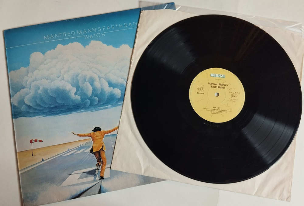 Винтажная виниловая пластинка LP Manfred Mann Earth Band Watch (Germany 1978) (Club Edition)