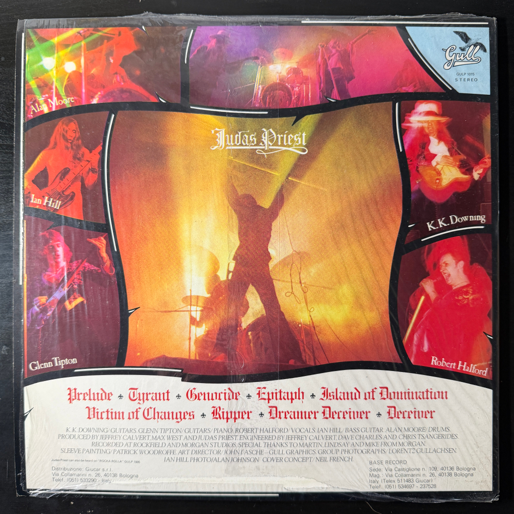 Judas Priest – Sad Wings Of Destiny (Италия 1976г.)