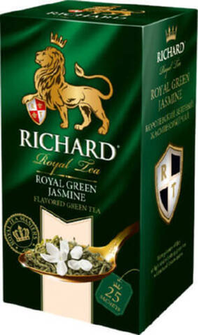 Чай в пакетиках Richard Royal Green Jasmine 25 шт
