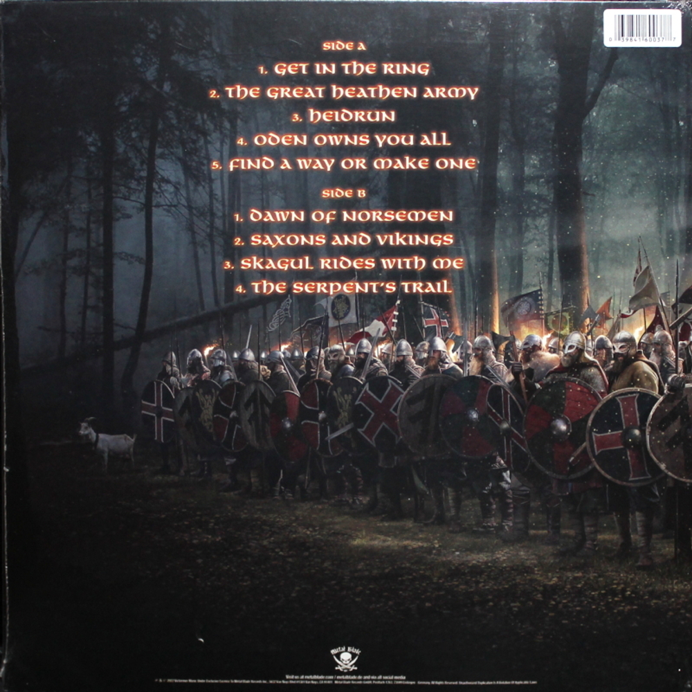 Amon Amarth / The Great Heathen Army (Coloured Vinyl)(LP)