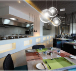 Pendant design lamp  SELENE by ClassiCon D40 (Gold)