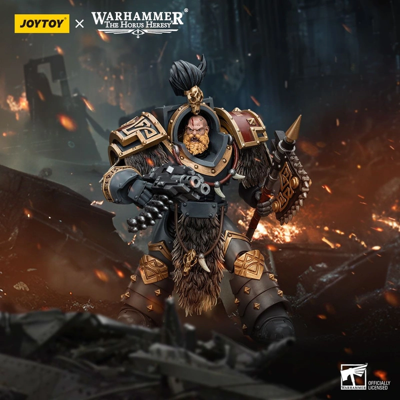 Фигурка JOYTOY Space Wolves Varagyr Wolf Guard Squad Varagyr Terminator 3