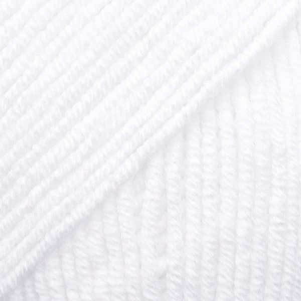 Пряжа Alize (Ализе) Cotton Gold / уп.5 мот. по 100 г, 330м, 055 белый A