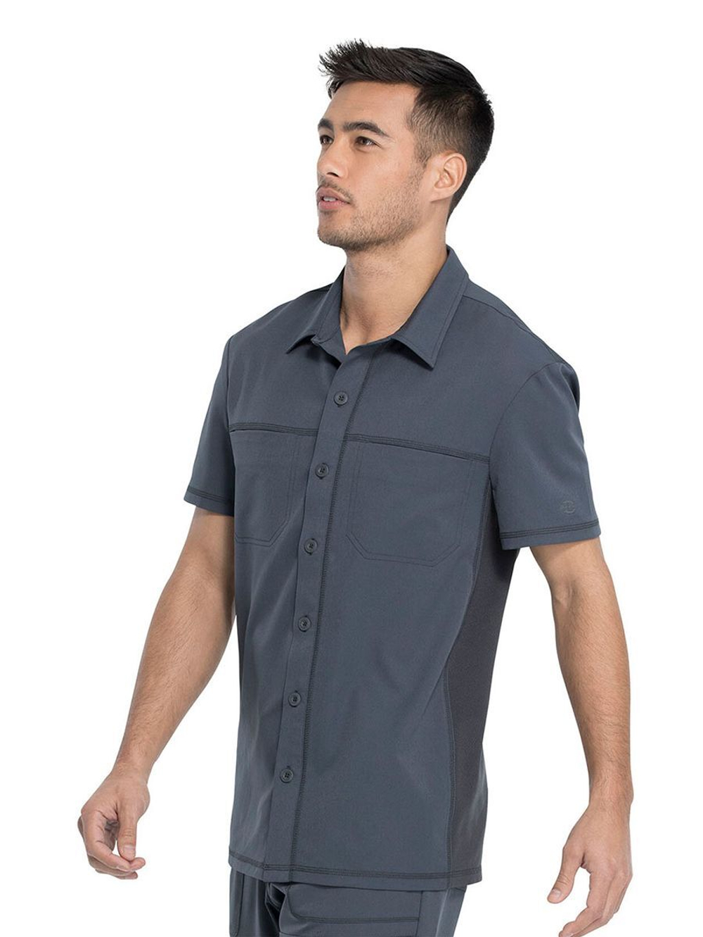 Топ медицинский мужской Dickies Dynamix DK820, серый, S