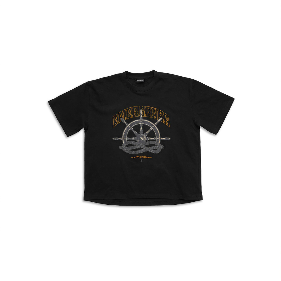 LAMPEDUSA CROPPED T-SHIRT OVERSIZED
