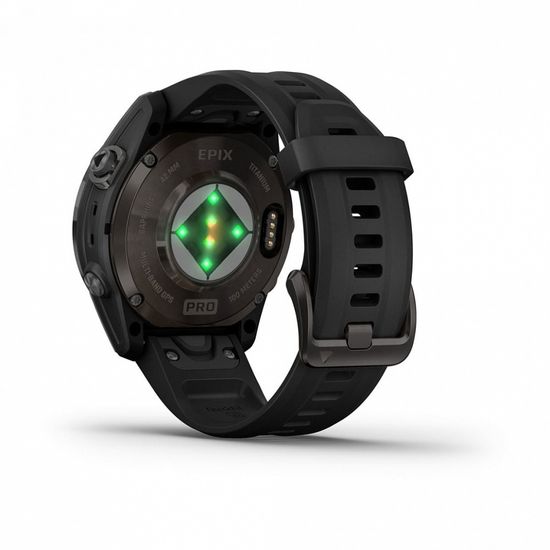 Смарт-часы Garmin EPIX Pro (Gen 2) Sapphire Edition 42 mm, Carbon Gray 010-02802-15