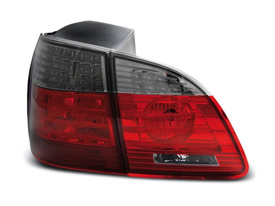 Задние фонари Bmw 5 E61 red smoke led