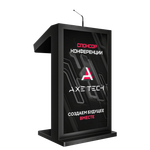 Интерактивная трибуна Double 27" с рекламным дисплеем