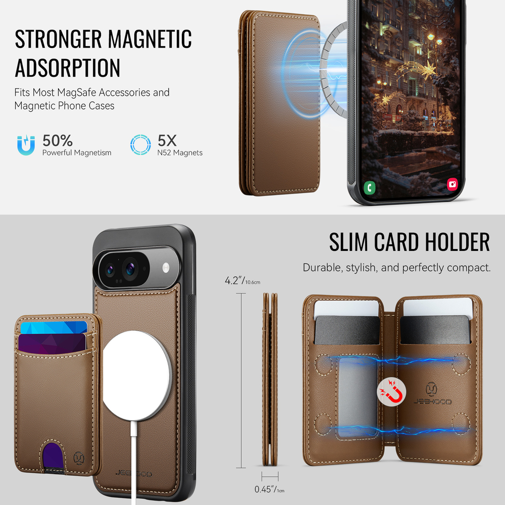 Чехол CaseMe Cardholder 2 in 1 Google Pixel 10/Pixel 10 Pro