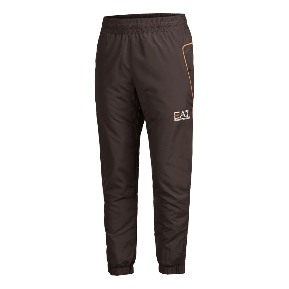 Мужские теннисные Костюмы EA7 Tracksuit Men - Anthracite, Orange