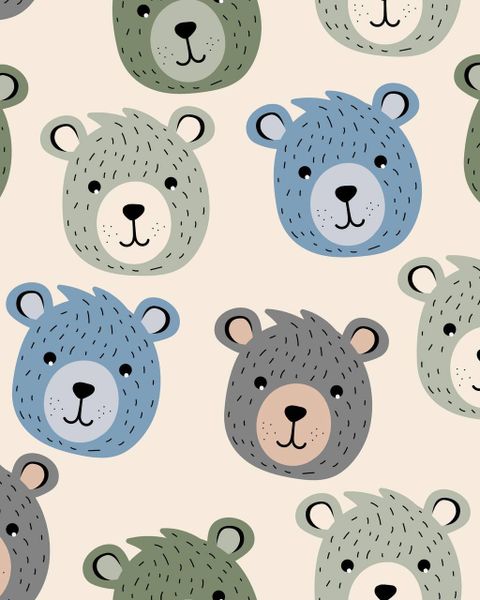 Новый принт для малышей Grizzly Bears