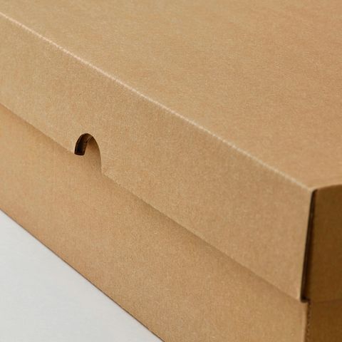 Коробка с крышкой IKEA VATTENTRAG (ВАТТЕНТРАНГ), Картон, 32x23x10 см
