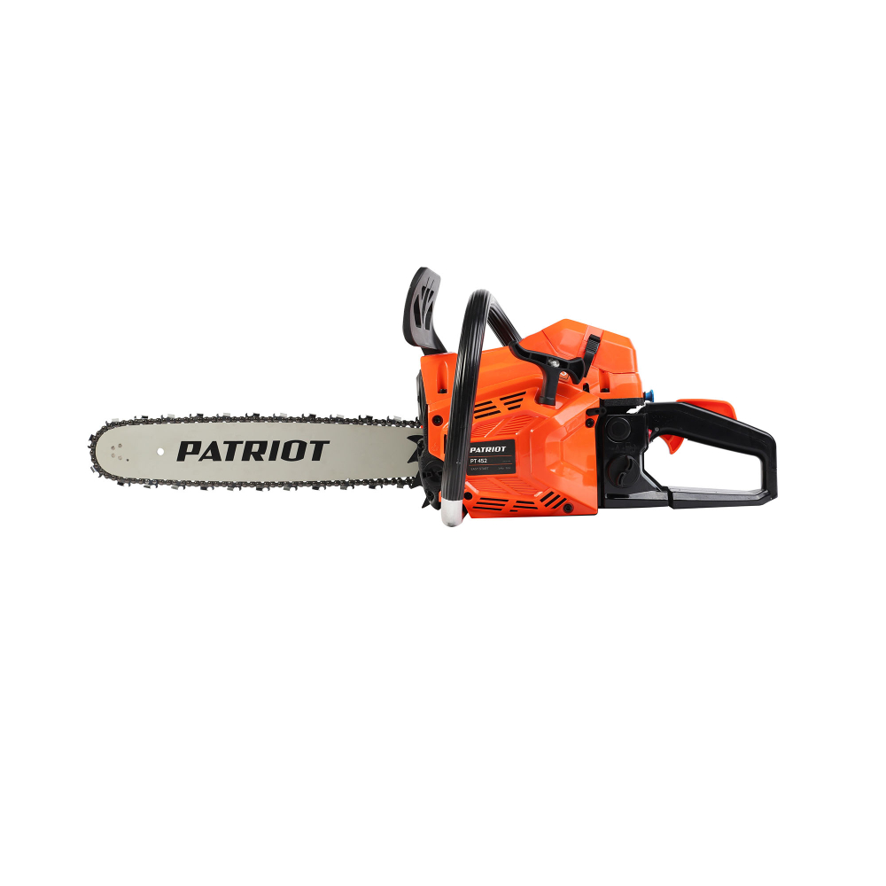 Пила цепная бензиновая PATRIOT PT 452, 3,4л.с., шина 16", Easy Start