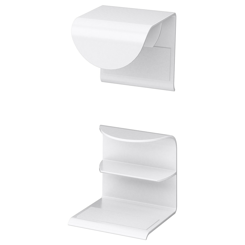 IKEA DRAGSMARK (ИКЕА ДРАГСМАРК) — Обжимная ручка, белая, 40 мм