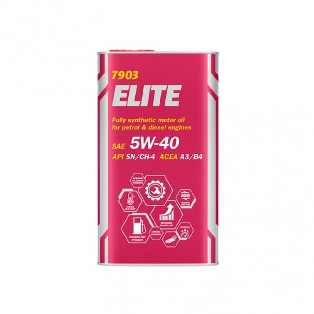 MANNOL 7903 Elite 5W-40 SN/CF Масло моторное, 4л