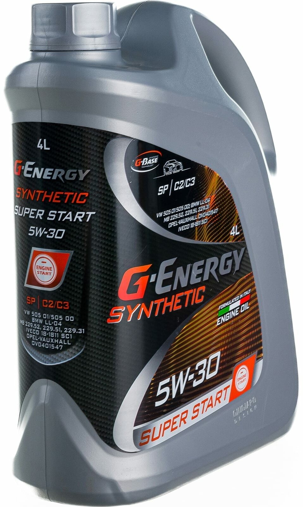 Масло моторное G-Energy Synthetic Super Start 5W-30 синтетическое 4 л 253142400