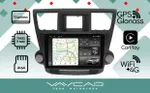 Магнитола для Toyota Highlander 2007-2013 (крутилки декоративные)- Vaycar VA77-0035-2K на Android 13, Быстрая, 2K QLED, CarPlay,4G SIM-слот