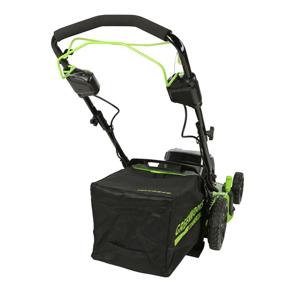 Газонокосилка самоходная, аккумуляторная Greenworks Арт. 2515907, 82V, 51 см, самоходная, бесщеточная