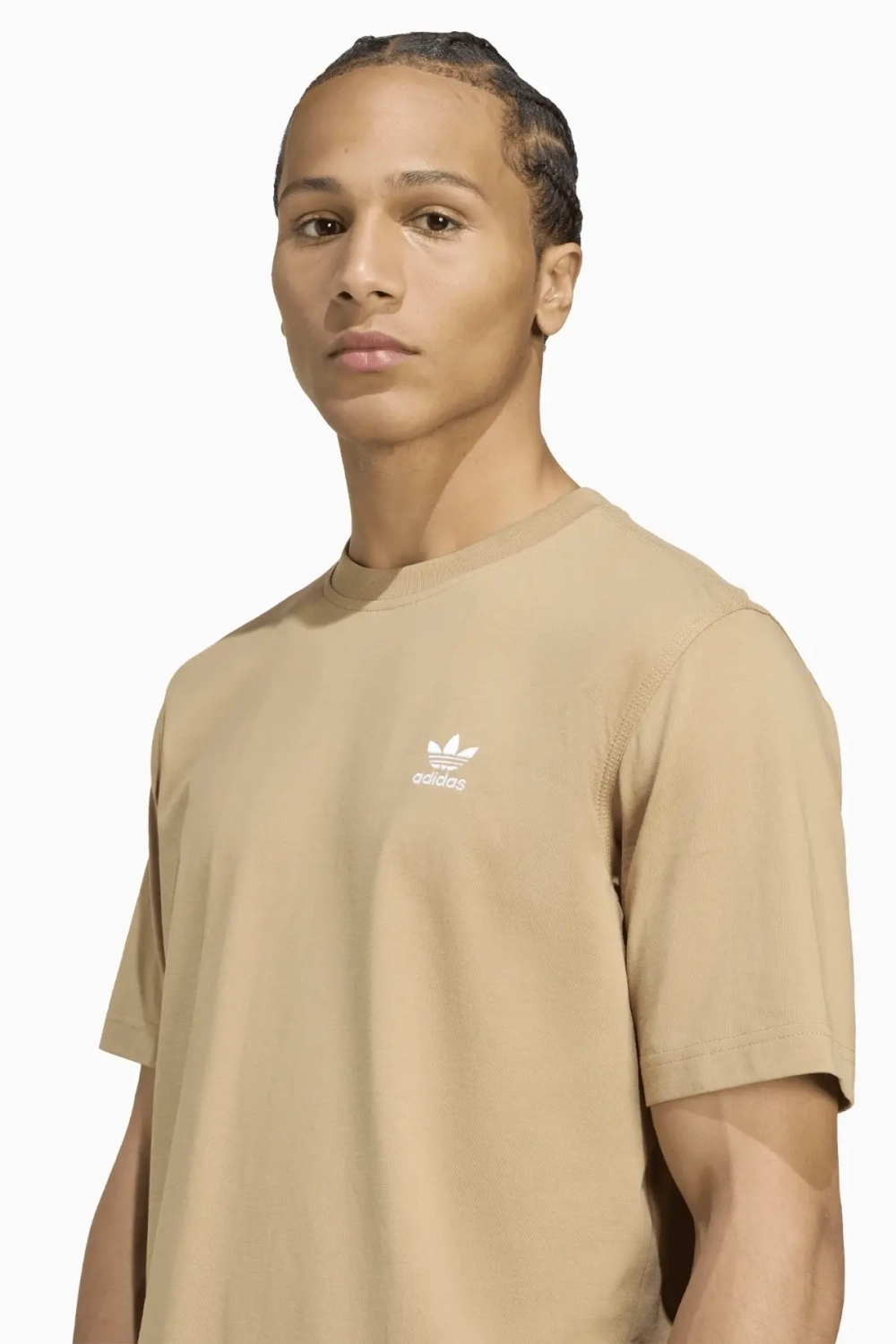 Футболка adidas Trefoil Essentials - коричневый