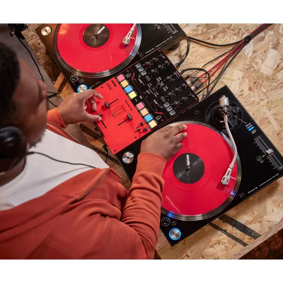 Pioneer DJM-S5 Black Red