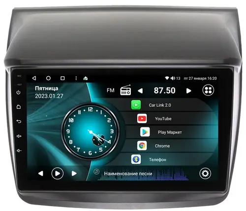 Магнитола для Mitsubishi Pajero Sport 2006-2016 - Vaycar VA47P-0094 на Android 13, 4G SIM-слот