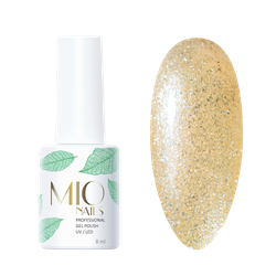 Гель-лак Светлое золото GL-07 MIO Nails, 8 мл