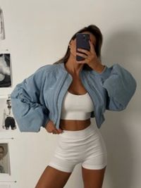 Бомбер DENIM