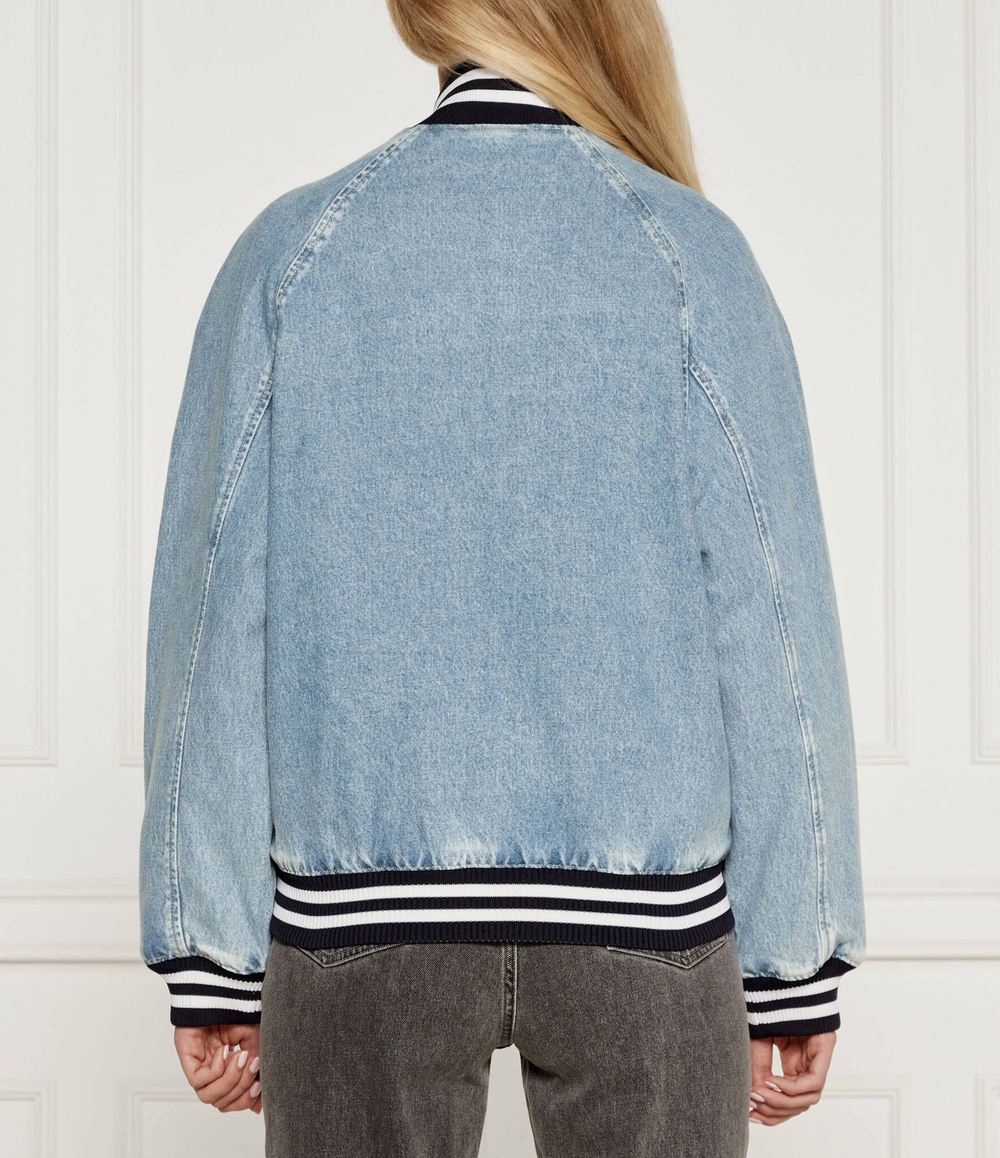 Куртка LETTERMAN Tommy Jeans - голубой(DW0DW18202)