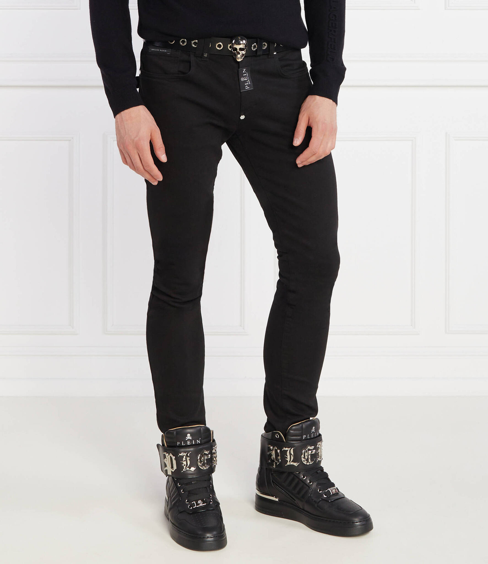 Джинсы Denim Trousers Philipp Plein - черный(MDT3553 PDE004N)
