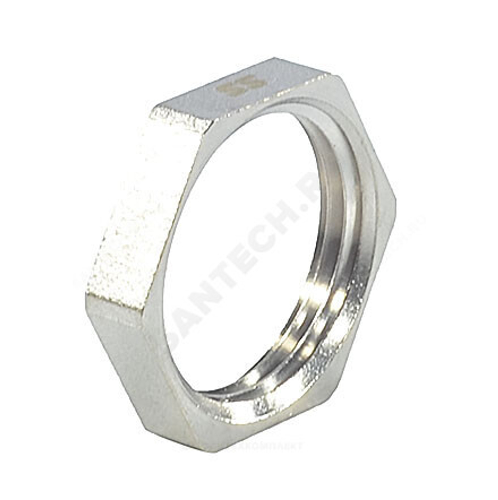 Контргайка латунь никель Ду 20 (3/4") ВР SantechSystems