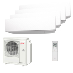 Мультисплит система на 4 комнаты Fujitsu ASYG07KETA x 4 / AOYG30KBTA4