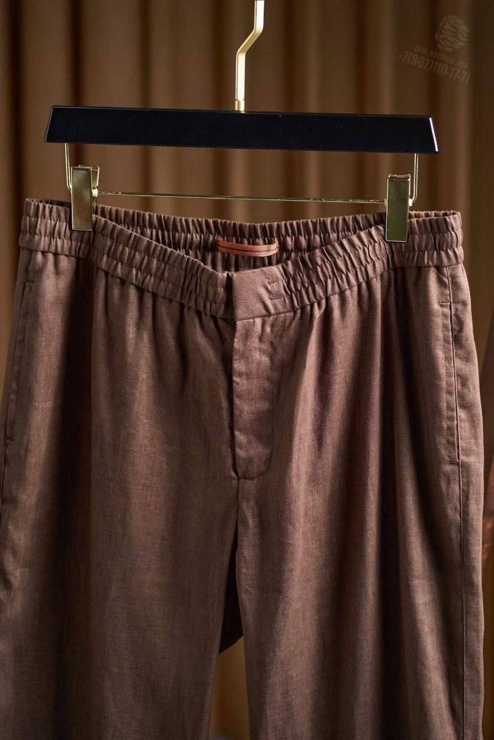 Льняные брюки Zegna