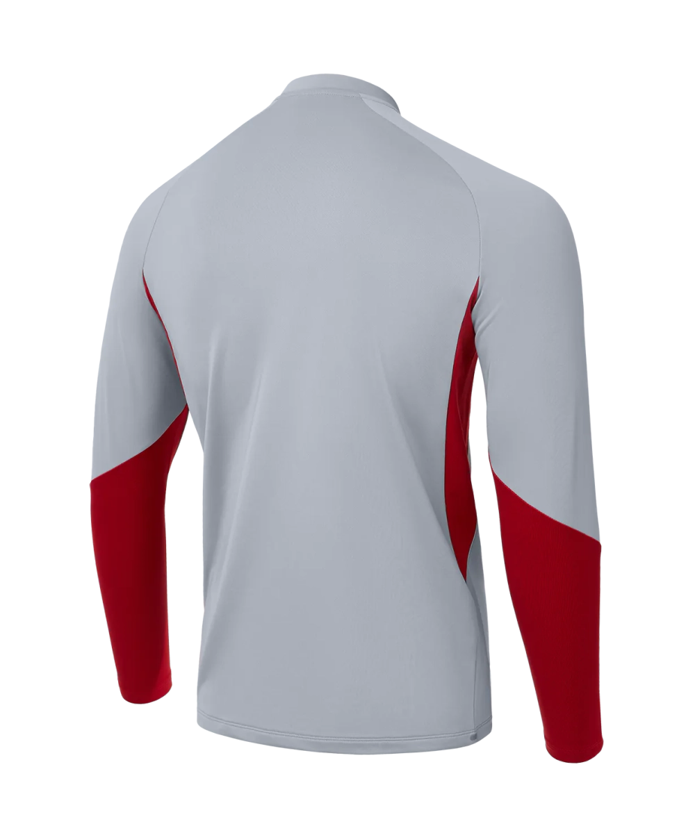 Джемпер тренировочный JOGEL PREMIER PerFormDRY Training Zip Top, серый/темно-красный