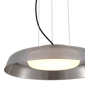 Светильник подвесной 36W 3000K SL6019.413.01 чёрный/дымчатый Foray ST-Luce