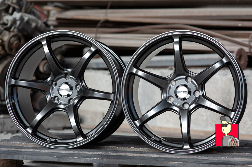 Комплект дисков Advan RG3 18x8.5/9.5 et35/35 5x114.3