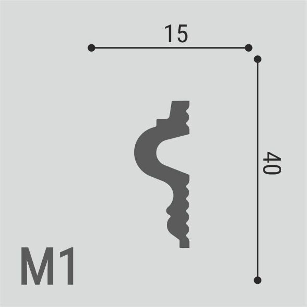 Молдинг М1