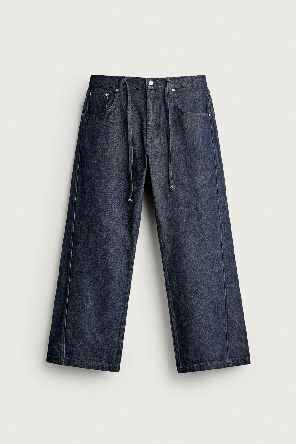 ДЖИНСЫ RELAXED FIT С ШВАМИ — ZARA