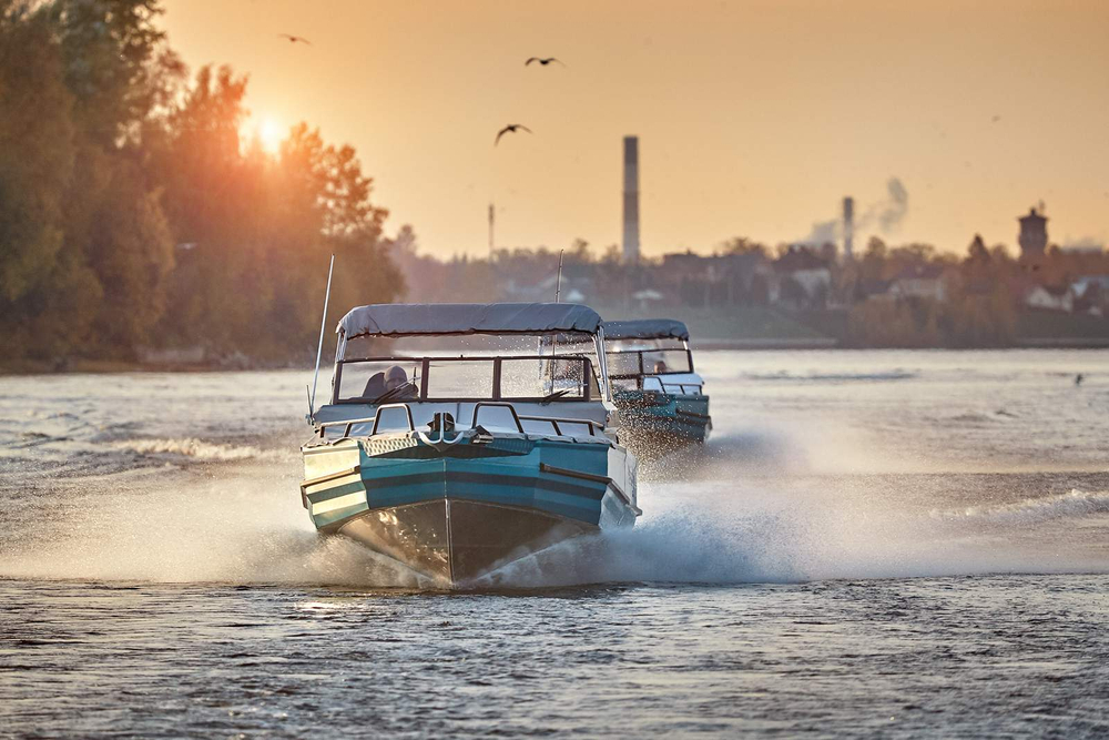 Алюминиевая лодка BERKUT Active DC