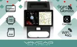 Магнитола для Nissan X-Trail (T31) 2007-2014 - Vaycar VA51-1193 на Android 13, Быстрая, 4G SIM-слот