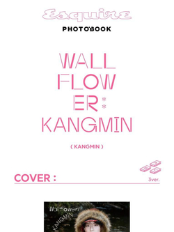 публикация esquire PHOTOBOOK - WALLFLOWER KANGMIN KANGMIN B Type