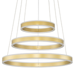 Citilux Дуэт CL719652 LED Люстра подвесная с пультом Золото