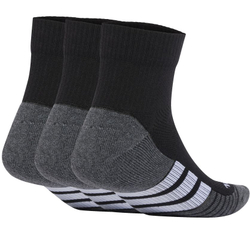 Теннисные носки Adidas Performance Climacool Cushioned Quarter 3P - black/white