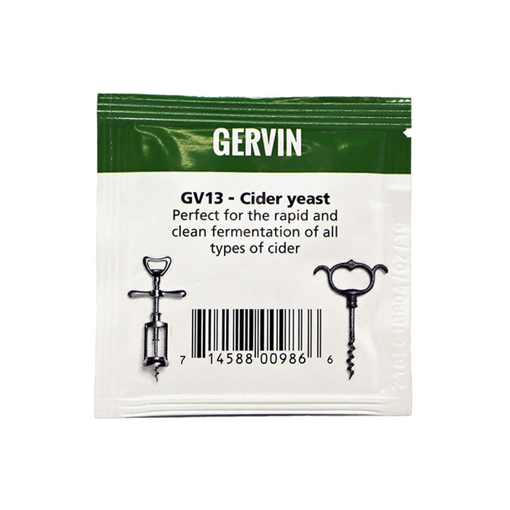 Дрожжи винные Gervin GV13 Cider