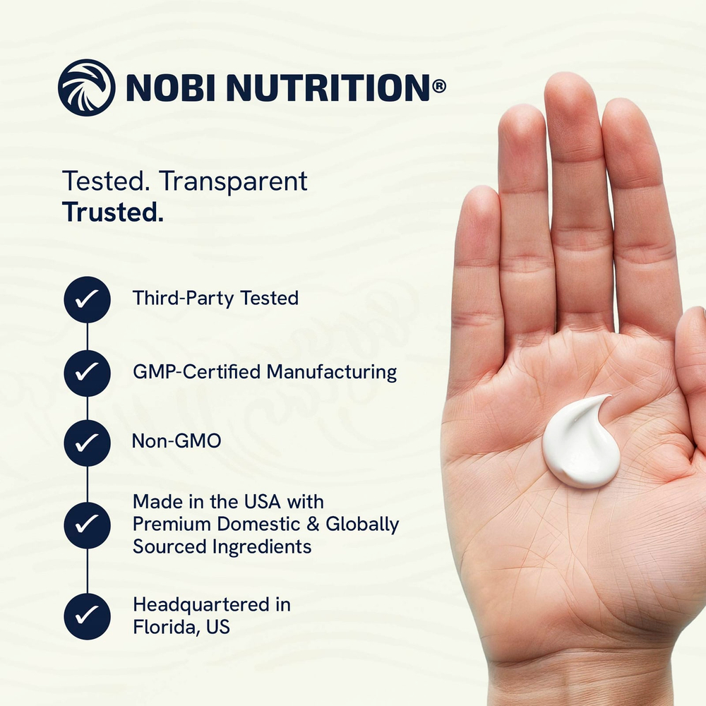 Nobi Nutrition, лосьон с магнием, без запаха, 237 мл (8 жидк. унций)